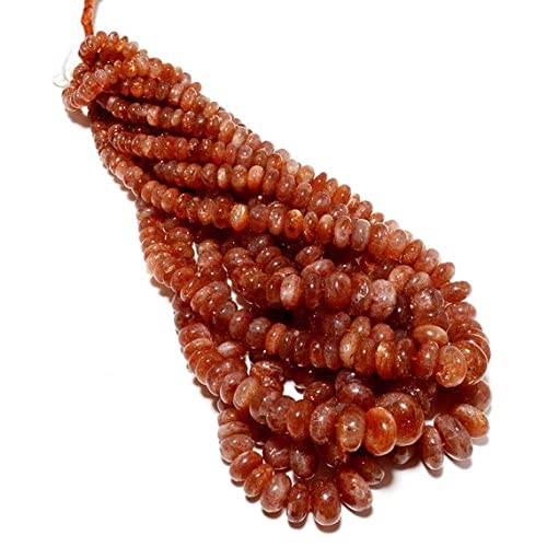 Perles rondelles de pierre de soleil de 5mm à 18mm pour sublimer vos tenues bohèmes d'été