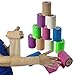 Self Adherent Wrap - Bulk Pack of 12, Athletic Tape Rolls and Sports Wraps, Self Cohesive Non-Woven Adhesive Bandage (3 in x 5 Yards) for Ankle Sprains & Swelling