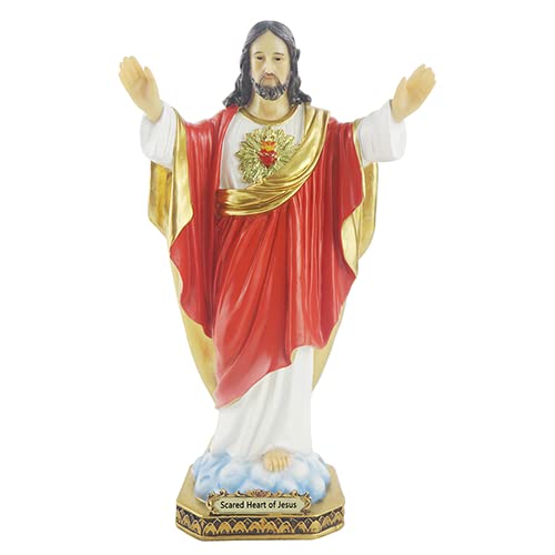 Estatua Sagrado Corazón de Jesús 5 pulgadas