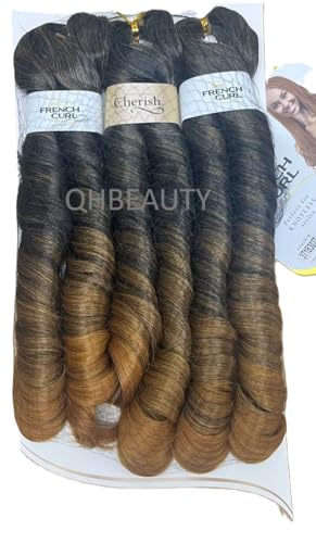 Extensions de cheveux synthétiques bouclés CHERISH contre le manque de volume capillaire