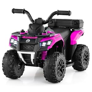 Costzon Kids ATV, 6V Four Wheeler Q...