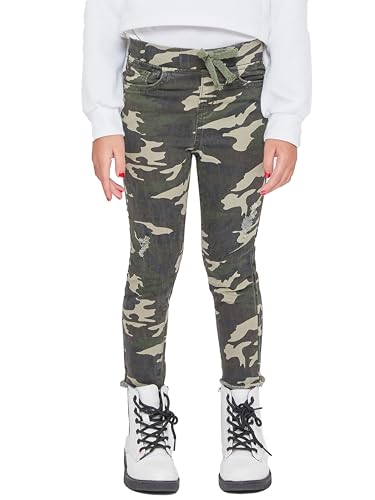 YMI Toddler Girl Pull on Faux Drawstring Skinny Jean