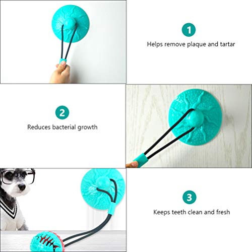 Brinquedo de mastigar Balacoo Pet Ventosa TPR para Animais de Estimação de Corda para Cachorro, Dent