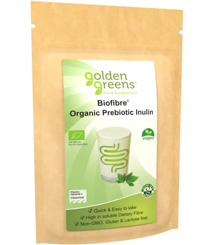 Golden Greens Organic Prebiotic Inulin Fibre 500g