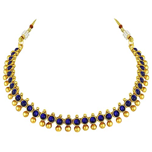 Image of Peora Traditional Ethnic Necklace & Jewellery Set Gift for Women