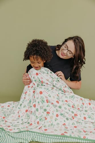 Image of Copper Pearl Jumbo 3-Layer Baby Blanket: Soft Baby Quilts for Boys and Girls | Breathable, Cozy, Toddler Blanket | Baby Quilt for Newborns | 60x72 Premium Material | Elf