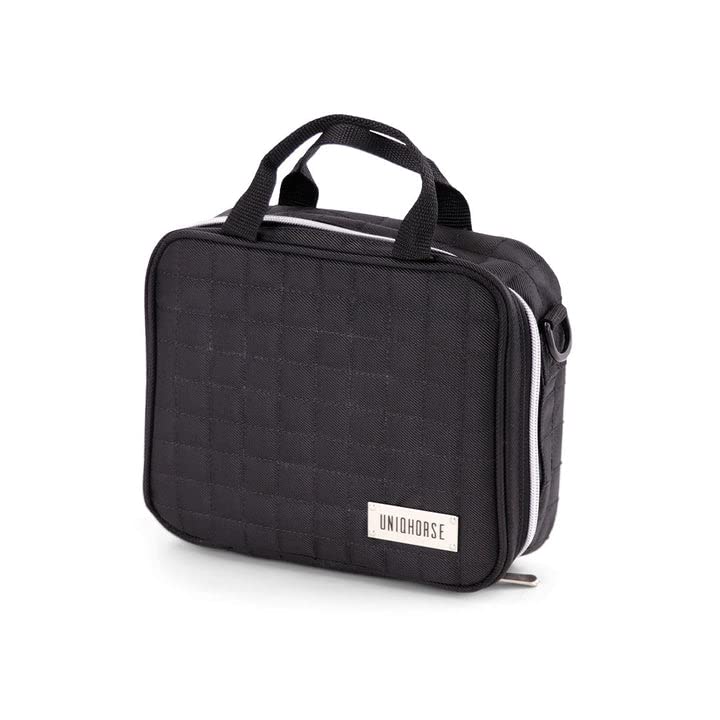 UNIQHORSE Kommunikationstasche Black - Für CeeCoach, WHIS02, Whisperer Mini UVM. - Für Reiter entwickelt