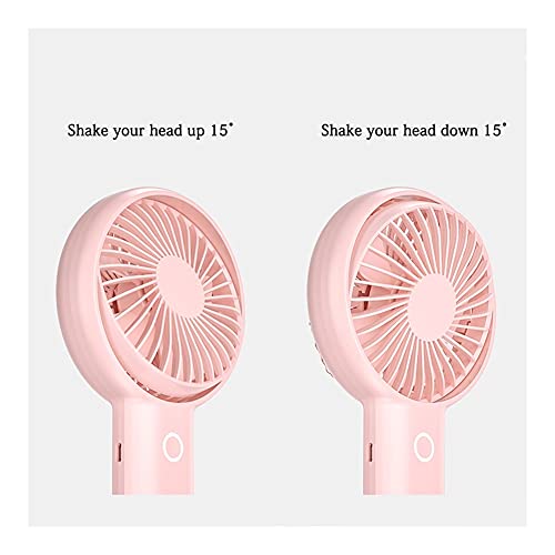 Fans Mini Handheld Fan Draagbare Oplaadbare Breeze Rustige Fan USB Ventilator met ventilatorstand voor thuisreis Outdoor… - Image 5