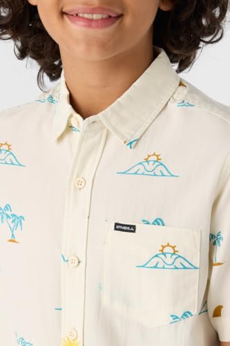 O'NEILL Boys Oasis Eco Short Sleeve Button-Up Shirt, Comfortable & Stylish - Perfect Casual Wear3