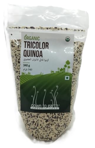 Down To Earth Organic Tricolor Quinoa 340g