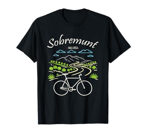 Mallorca Sobremunt Primavera Bicicleta Ciclismo Bicicletas Ciclista Camiseta