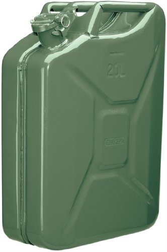 Jerrican en acier 20 L Vert Draper SFC20L-GREEN pour vos trajets en plein air