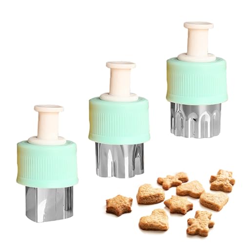 Cortador Con Forma De Vegetales - Cortadores De Galletas Duraderos | Máquina Cortadora De Frutas Y Verduras, Cortador De Frutas Portátil Con Cortadores De Galletas Pequeños Y Sin Esfuerzo, Diseño