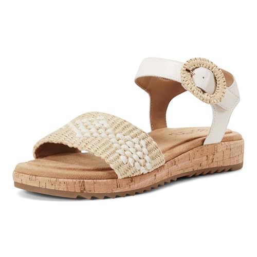 Sandales espadrilles compensées Glam Earth en matériaux premium