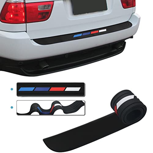 Naseya Rear Rubber Bumpers Guard Protector,Car Exterior Accessories For Universal,Compatible With Honda Kia Hyundai Ford Subaru Toyota Chevy Jeep Mitsubishi Etc #TOP7