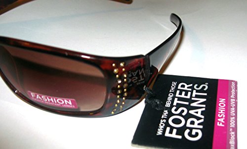 Foster Grant Max-Block Sunglasses Style: "Amber" Fashion Collection Tortoise3