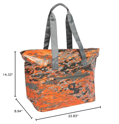 geckobrands Waterproof Escape Beach Tote – Spacious Travel Beach Bag with Hidden Pocket and Long Handles for Easy Carrying4