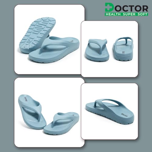 Image of DOCTOR HEALTH SUPER SOFT Women's Lightweight EVA Flip Flops | Soft Cushioned Anti-Slip Thong Slippers | Comfortable Open Toe Casual Sandals for Indoor Outdoor Everyday Wear
