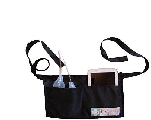 TRS Post Surgical Breast Drain Pouch Carrier Secure Anti-Tug Apron Mastectomy Cancer Supplies