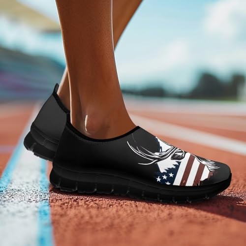 Men's Slip on Casual Shoes Breathable Mesh Walking Shoes Lightweight Outdoor Sports Running Tennis Sneakers US 5-144