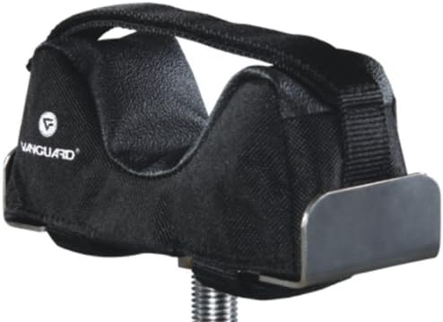 Vanguard Porta Aim Gun Rest. Compact and Portable Bench Rest. Quick Height Adjustment. Anti-Vibration Bag Rotates 360 Degrees , Black - Image 3