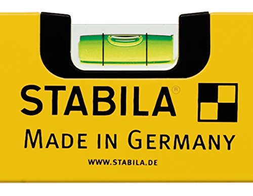 STABILA Wasserwaage Type 70, 30 cm, leichtes Alu-Profil, 1 Horizontal-Libelle, 1 Vertikal-Libelle, Made in Germany - Image 3