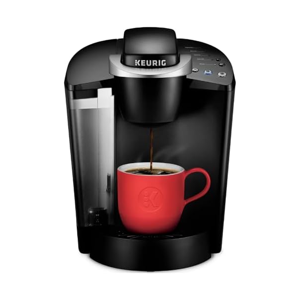Keurig K-Classic Single Serve K-Cup Pod Coffee Maker, with 3 Brew Sizes, 48oz Removable Reservoir, Black