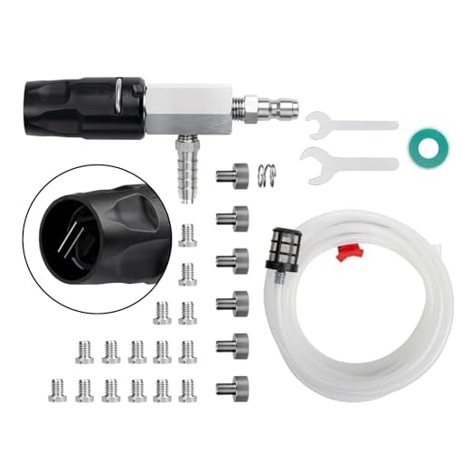Versatile T6 Pressure Washer Nozzle Injector