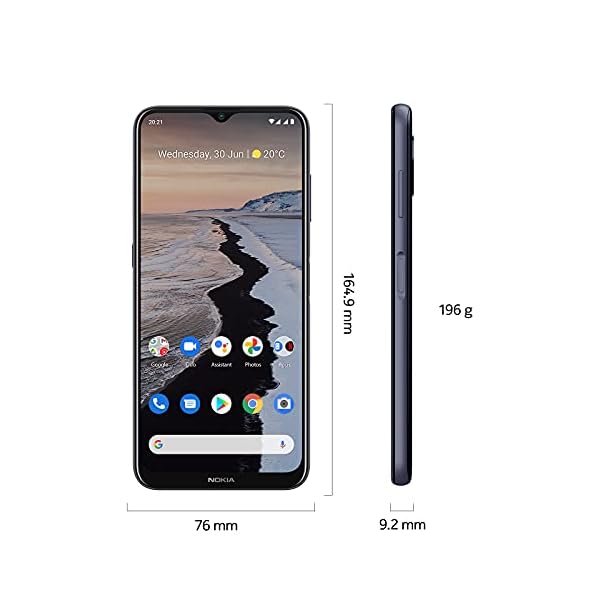 Nokia-G10-Android-11-Unlocked-Smartphone-3-Day-Battery-Dual-SIM-US-Version-332GB-652-Inch-Screen-13MP-Triple-Camera-Polar-Night Nokia G10 | Android 11 | Unlocked Smartphone | 3-Day Battery | Dual SIM | US Version | 3/32GB | 6.52-Inch Screen | 13MP Triple Camera | Polar Night