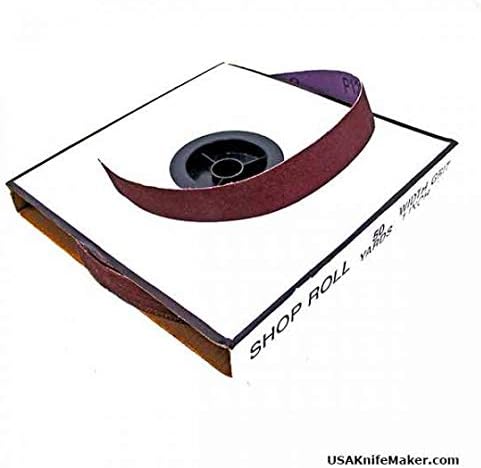 Abrasive Shop Roll-Cloth 1" x 50 Yards (60 grit)