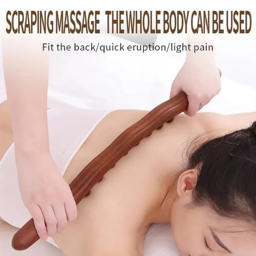 ACUWORLD Massage Roller stick Wood Gua Sha Tool Wooden Scraping Therapy Massage for Body Neck Shoulder Back Massager for, Muscle Belly Relief Tool (8 ball) ACUWORLD Massage Roller stick Wood Gua Sha Tool Wooden Scraping Therapy Massage for Body Neck Shoulder Back Massager for, Muscle Belly Relief Tool (8 ball)