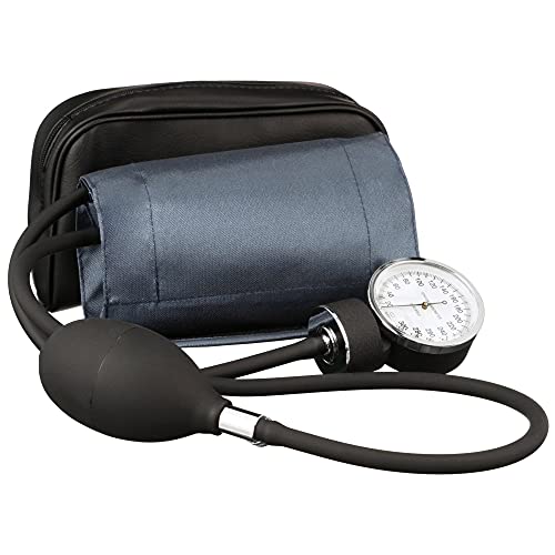 Mckesson 01-775-11Angm Standard Pocket Style Hand Held Aneroid Sphygmomanometer, Adult Cuff Size, Navy Blue #TOP3