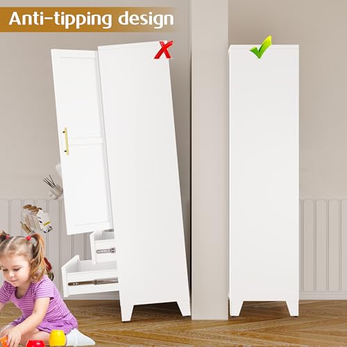 Image of GAIOUS Steel Pantry Cabinet, 71 inch Metal Storage Cabinets