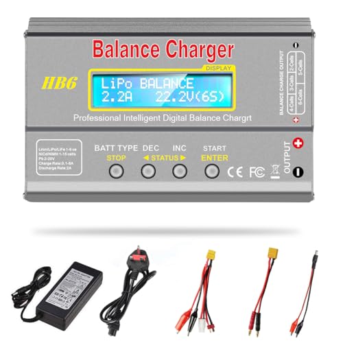 Cargador RC inteligente para tus maquetas de radiocontrol los fines de semana en el club