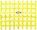 RaceQuip Race Car Window Net Ribbon Style Yellow 18H x 24W 721035