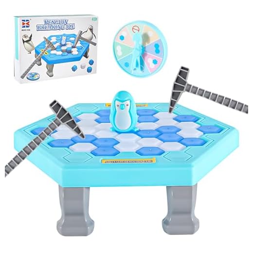 Salva il Pingüino - Juego de mesa para niños y adultos, rompehielos divertido para 2-4 jugadores, a partir de 3 años