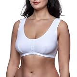 frugue Reggiseno Post Operatorio Mastoplastica, Aperto Davanti Bianco IT 3E (EU 80E)