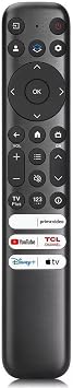 RC813 TCL Smart QLED TV IR Remote Control for Q6 Q7 QM8 S3 S4 Series Q750G
