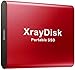 Produktbild Professional 16TB tragbare SSD Externe Solid State Drive Typ C USB 3.1 Externe SSD Festplatte kompatibel mit Desktop, Laptop (16TB, Rot)