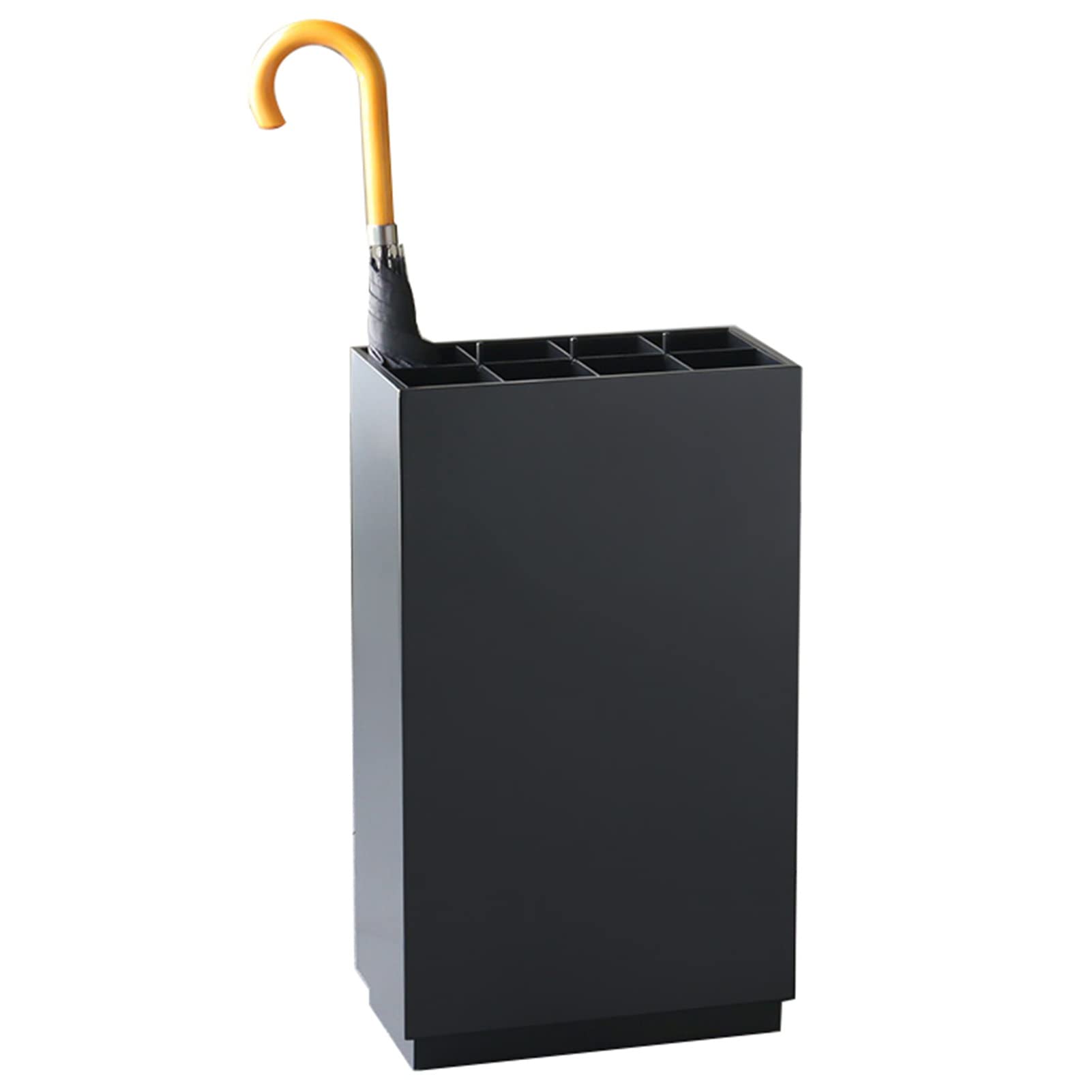Porte-parapluie durable DASHADAO support de rangement en métal rectangulaire à grande capacité