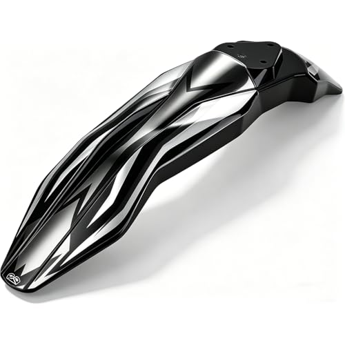 Image of Stylish Sticker Design Motorcycle Front Fender for Talaria,Front Mud Guard Protector Mudguard with Graphics Sticker for Taparia Sting MX3 /MX4 Electric Dirt Bike