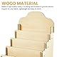 GBKDQQ Kartenständer Aus Holz Mit 4 Etage Display Ständer, Präsentationsständer, Postkartenständer, Grußkartenständer, Selbstinstallierender Visitenkartenständer, Aufkleber Ausstellungsständer