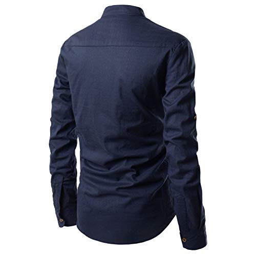 Image of Cotton 4 Button Kurta For Men