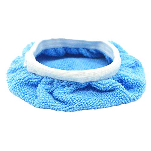 Kingbra 8Pcs Car Polisher Pad Bonnet (7 To 8 Inches), Soft Microfiber Polishing Bonnet Buffing Pad Cover, Car Waxing Bonnet Waxer Pads For Car Polisher #TOP3