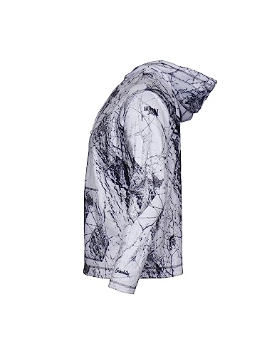 Gamehide Snow Camo Fleece Midweight Hooded Sweatshirt3