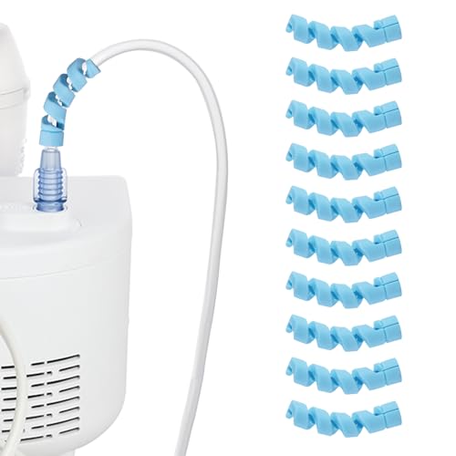 10 Pack Oxygen Tube Support Crimp Straightener for Portable Oxygen