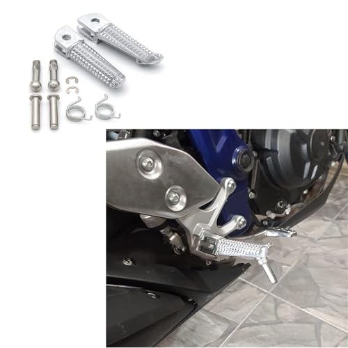 Fußpedal Motorrad-Fußrasten Für YAMAHA MT-07 Tracer MT-10 (2016, 2017, 2018, 2019, 2020, 2021, 2022) Vorne