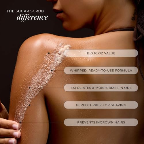 LALICIOUS Sugar Exfoliating & Moisturizing Body Scrub