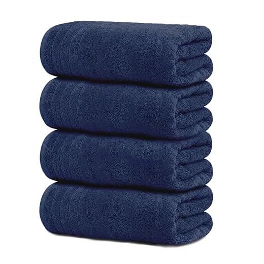 Tens Towels Large Bath Towels, 100% Cotton Towels, 30 x 60 Inches, Extra Large Bath Towels, Lighter Weight & Super Absorbent, Quick Dry, Perfect Bathroom Towels for Daily Use