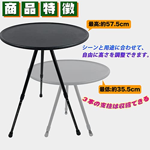 YOGOTO キャンプテーブル アウトドア 超軽量 折り畳み コン